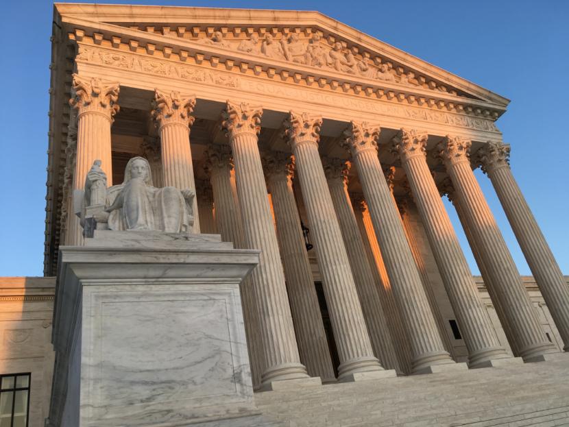 Exterior of the U.S. Supreme Court building in Washington, D.C.