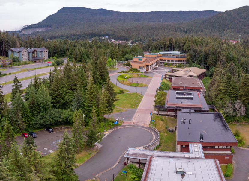 The University of Alaska Southeast campus in Juneau, shown on July 25, 2019 (Photo by David Purdy/KTOO)