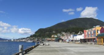 Removing the rock pinnacle should make it easier for cruise ships to dock at the Ketchikan's downtown docks.