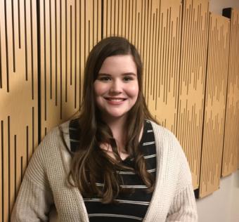 Stella Tallmon of Juneau has been selected as one of two Alaskan students to participate in the United States Senate Youth Program in March 2020 in Washington D.C. (Photo by Matt Miller/KTOO)