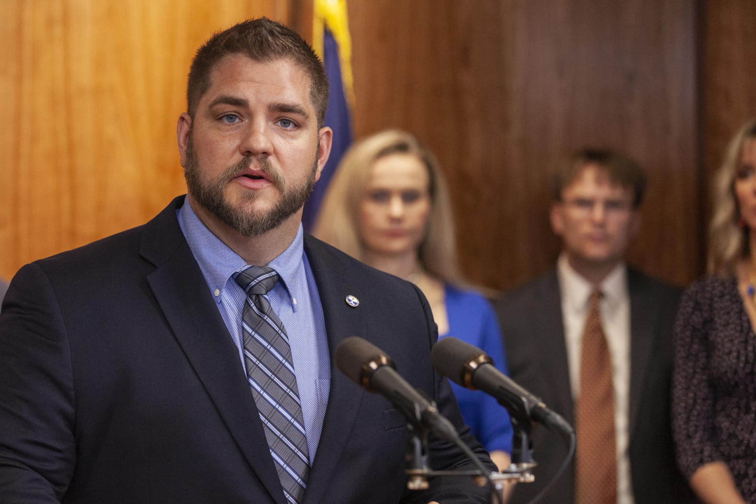 Adam Crum Former Alaska revenue commissioner Adam Crum joins 2026 race for governor