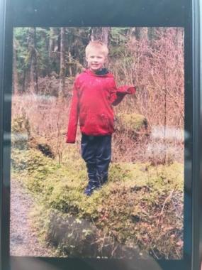 Five-year-old Jaxson Brown was found dead Saturday after a three-day search for him in Ketchikan. (Courtesy Alaska State Troopers)