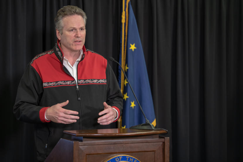 Alaska Gov. Mike Dunleavy tests positive for COVID-19