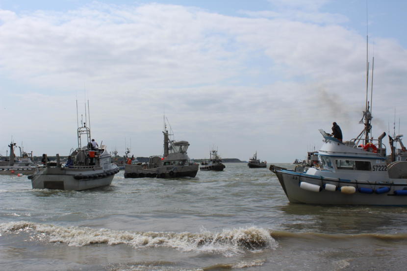 The Naknek inriver opener on July 18, 2020. (Photo courtesy Sage Smiley/KDLG)