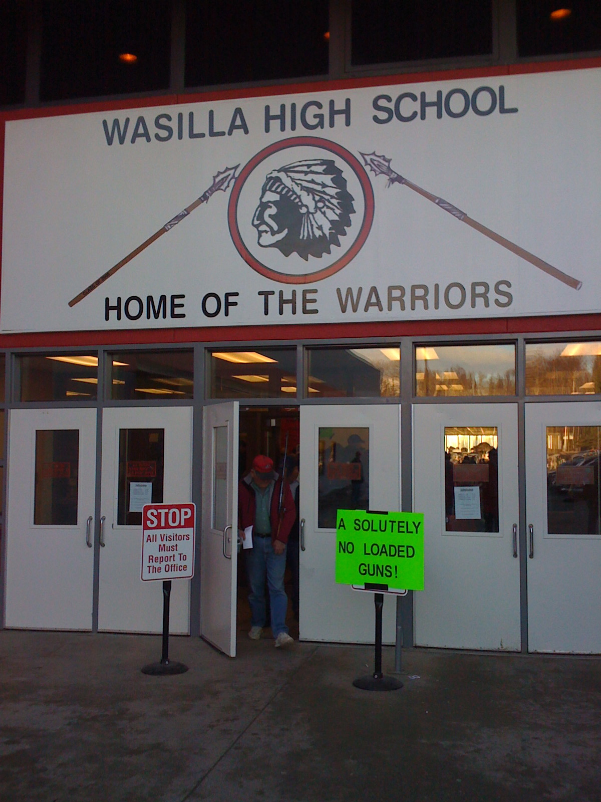 With Pushback From Both Sides Wasilla High School Looks To Re Work Warrior Logo