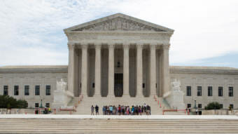 The U.S. Supreme Court (Courtesy of Liam James Doyle/NPR)