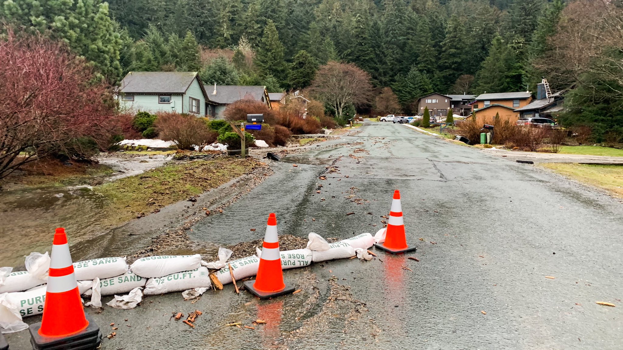 Record rain brings floods and mudslides to Juneau