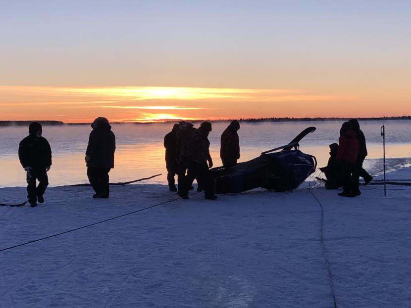 Winter Beach Fishing - New Year's Day 