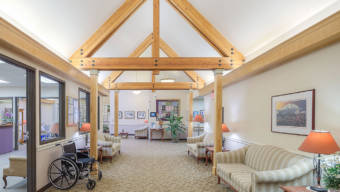 Wildflower Court, a longterm care facility, in Juneau, Alaska. The facility has had an outbreak of COVID-19 among residents and staff, but despite the vulnerable patient population most cases have had no symptoms. (Photo courtesy Wildflower Court)
