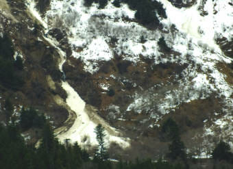 April 13, 2021 Mt. Juneau slide