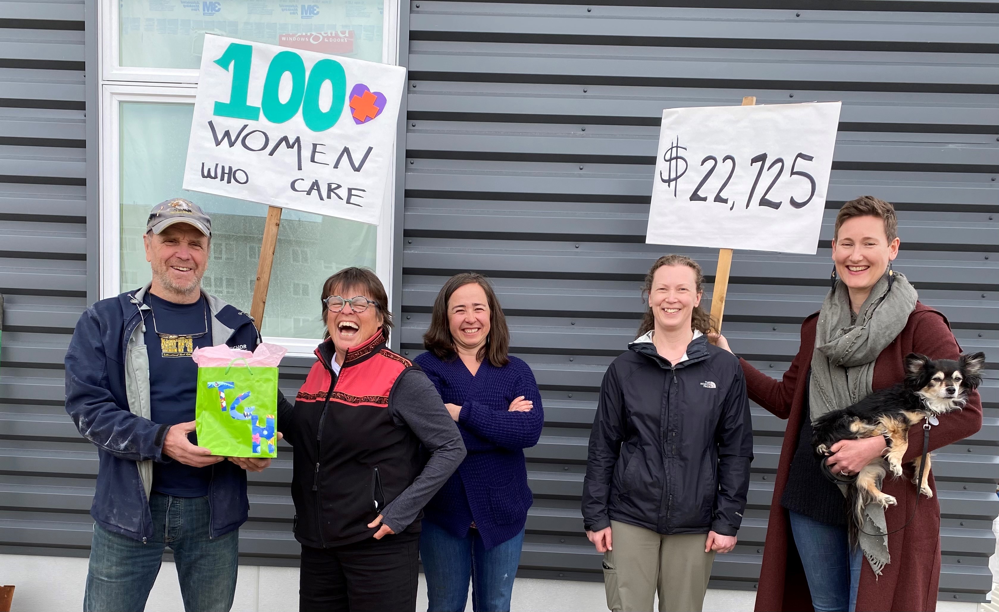 Tuesday, May 18th 100plus Women Who Care give new