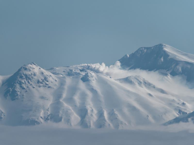 Aleutian volcano sees first major eruption since 1974