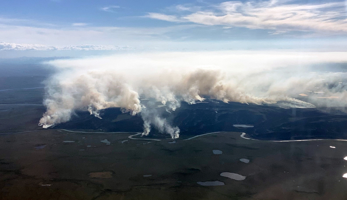 Fire on Ice: Arctic wildfires are the new symptom of a warming