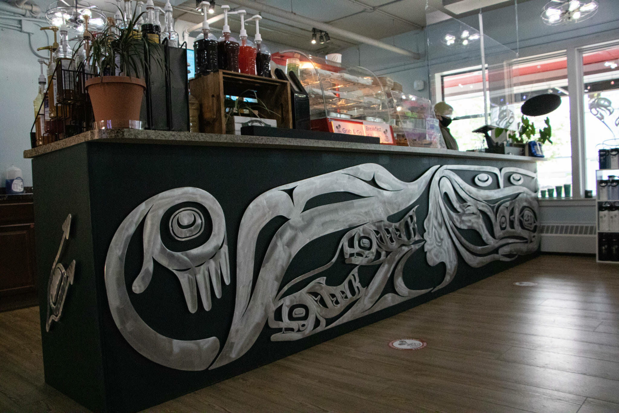 Juneau coffee shop gets makeover from Tlingit artists