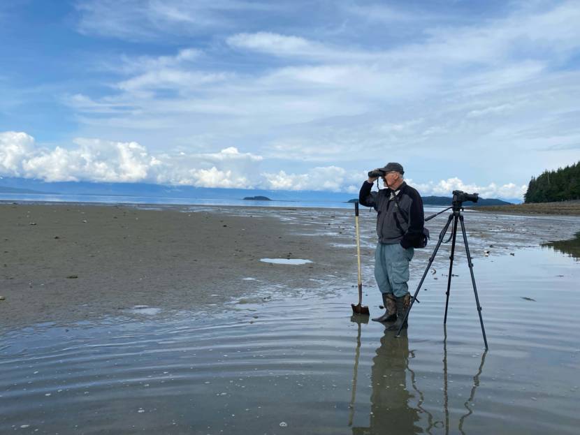 Bob Armstrong is a retired fisheries biologist who still spends a lot of time observing Juneau’s marine life.