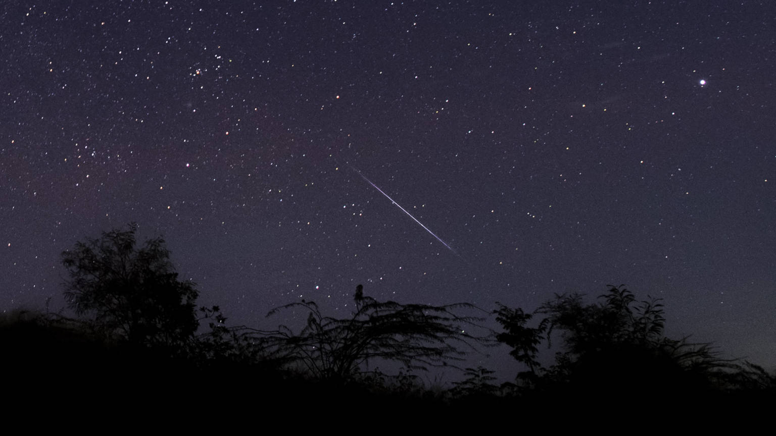 You'll have the best view of the Geminid meteor shower overnight tonight