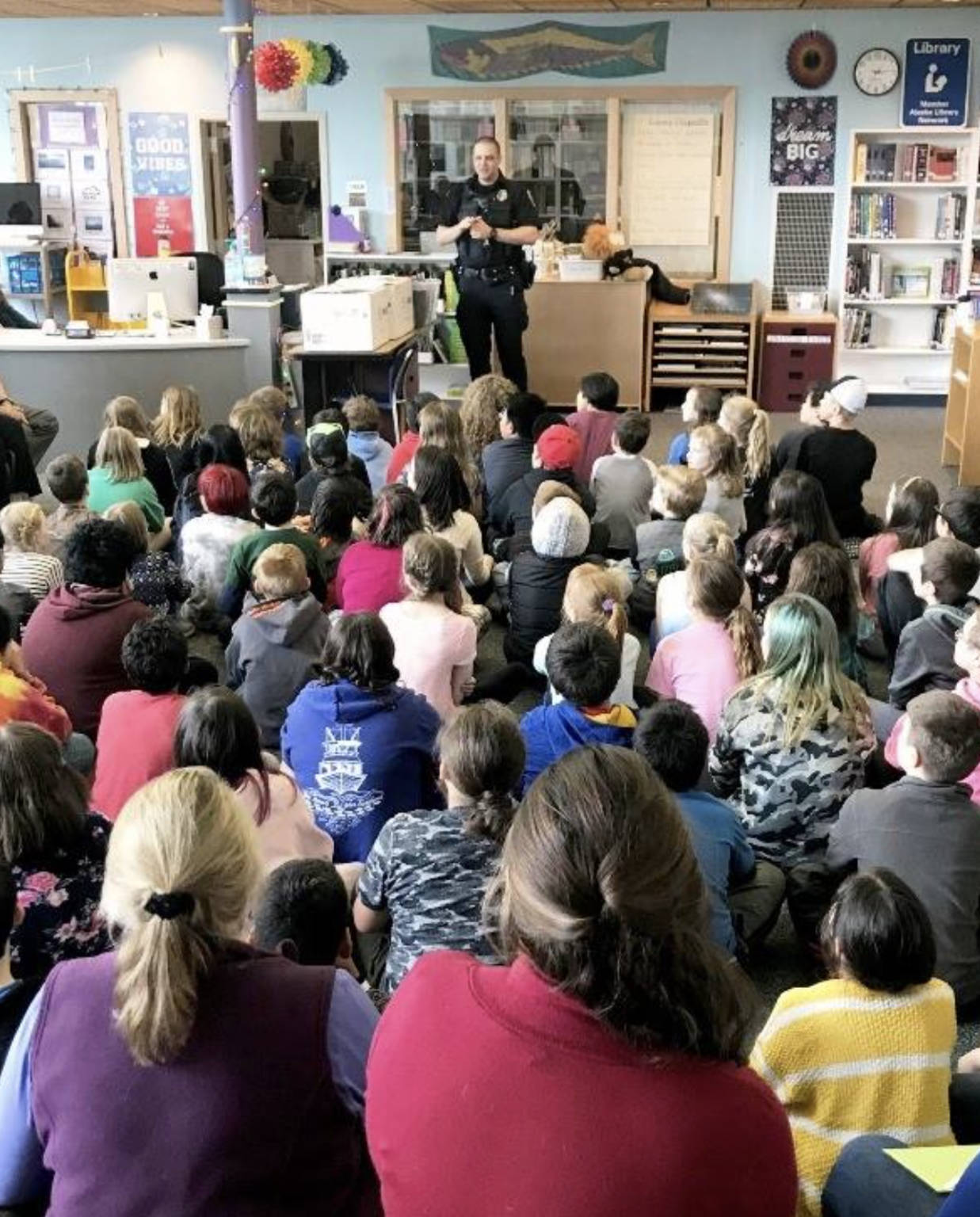 Drug Abuse Resistance Education (D.A.R.E.) in Juneau Schools.