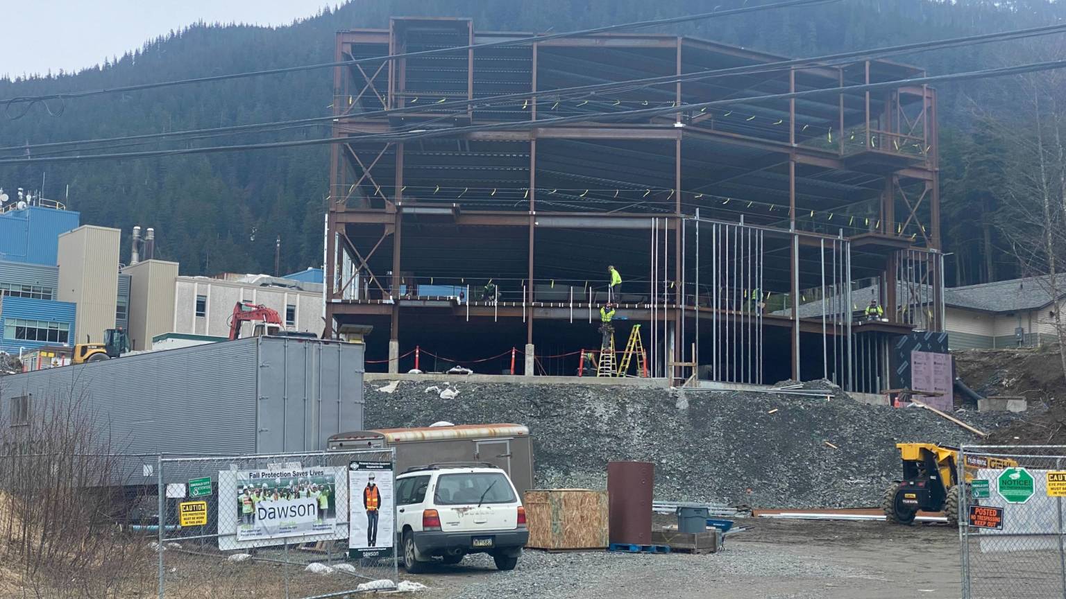 Construction continues on new behavioral health center as patient visits climb in Juneau