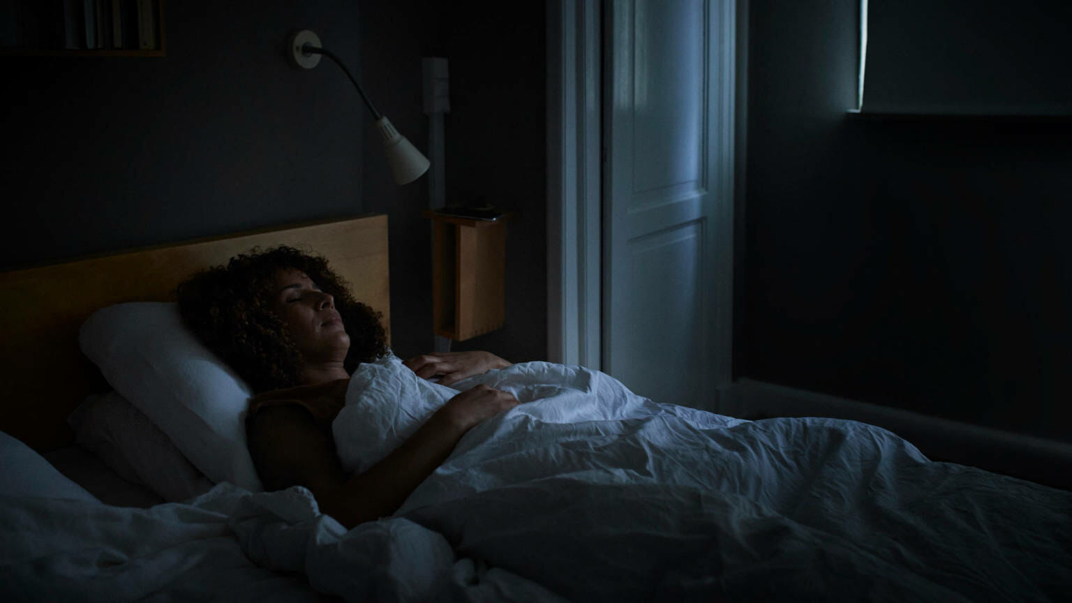 Sleeping with even a little bit of light isn't good for your