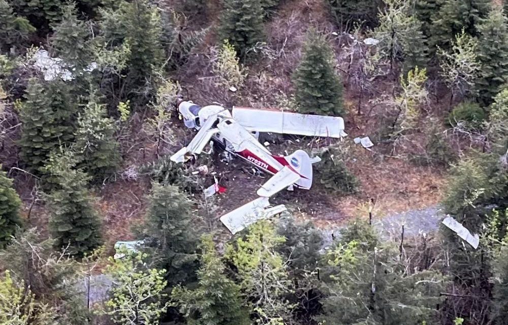 Plane Crash Outside Yakutat Leaves Three Critically Injured