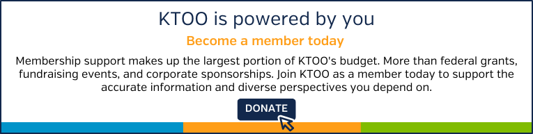 KTOO is powered by you.  Become a member today!