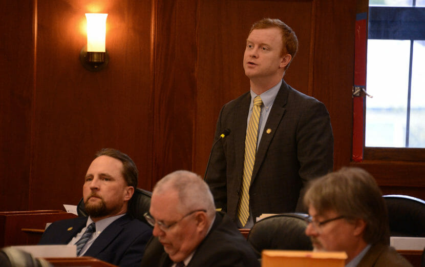 Rep. David Eastman speaking on the Alaska House floor