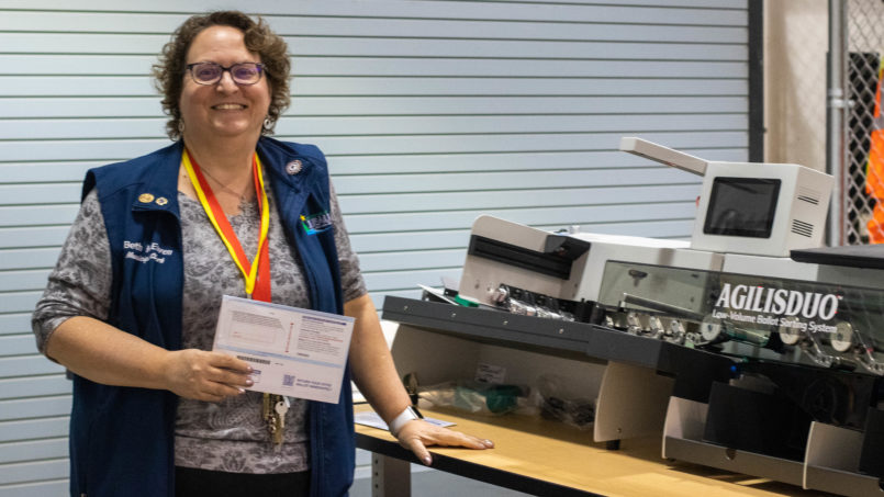 Juneau S New Ballot Processing Center Is Up And Running   IMG 0279 805x453 