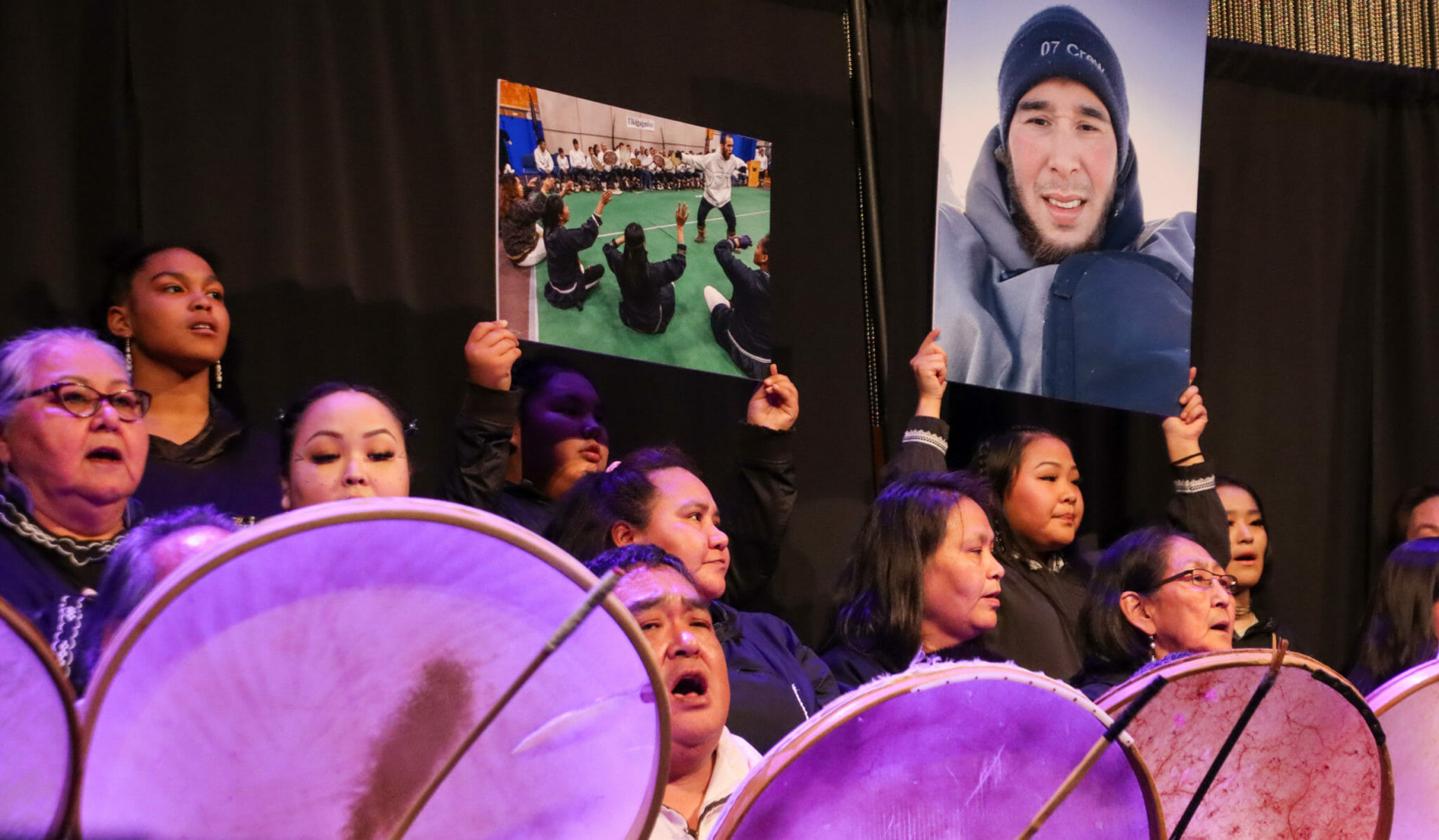 Alaska Native dancers dazzle at first Quyana performance at AFN in 3 years