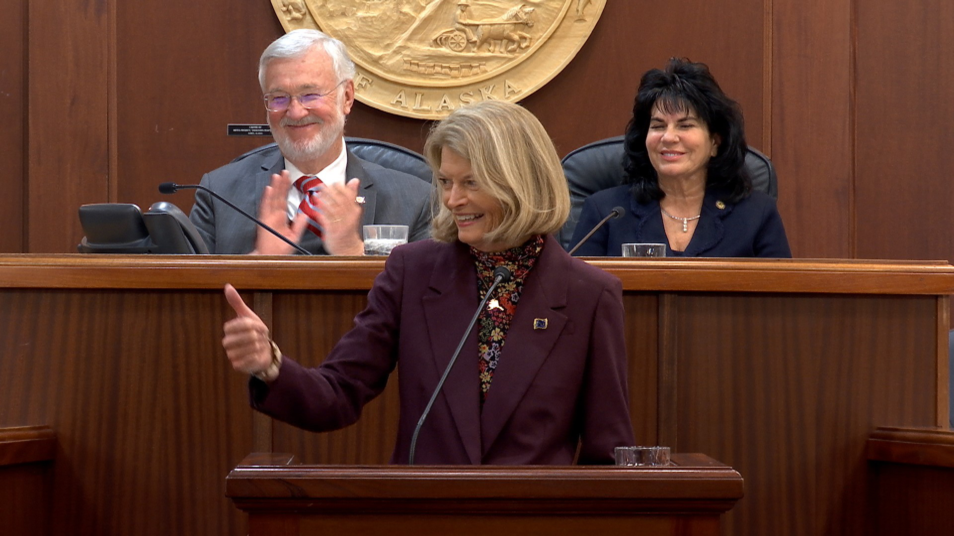 Murkowski Delivers ‘tough Love Address To Alaska Legislature 