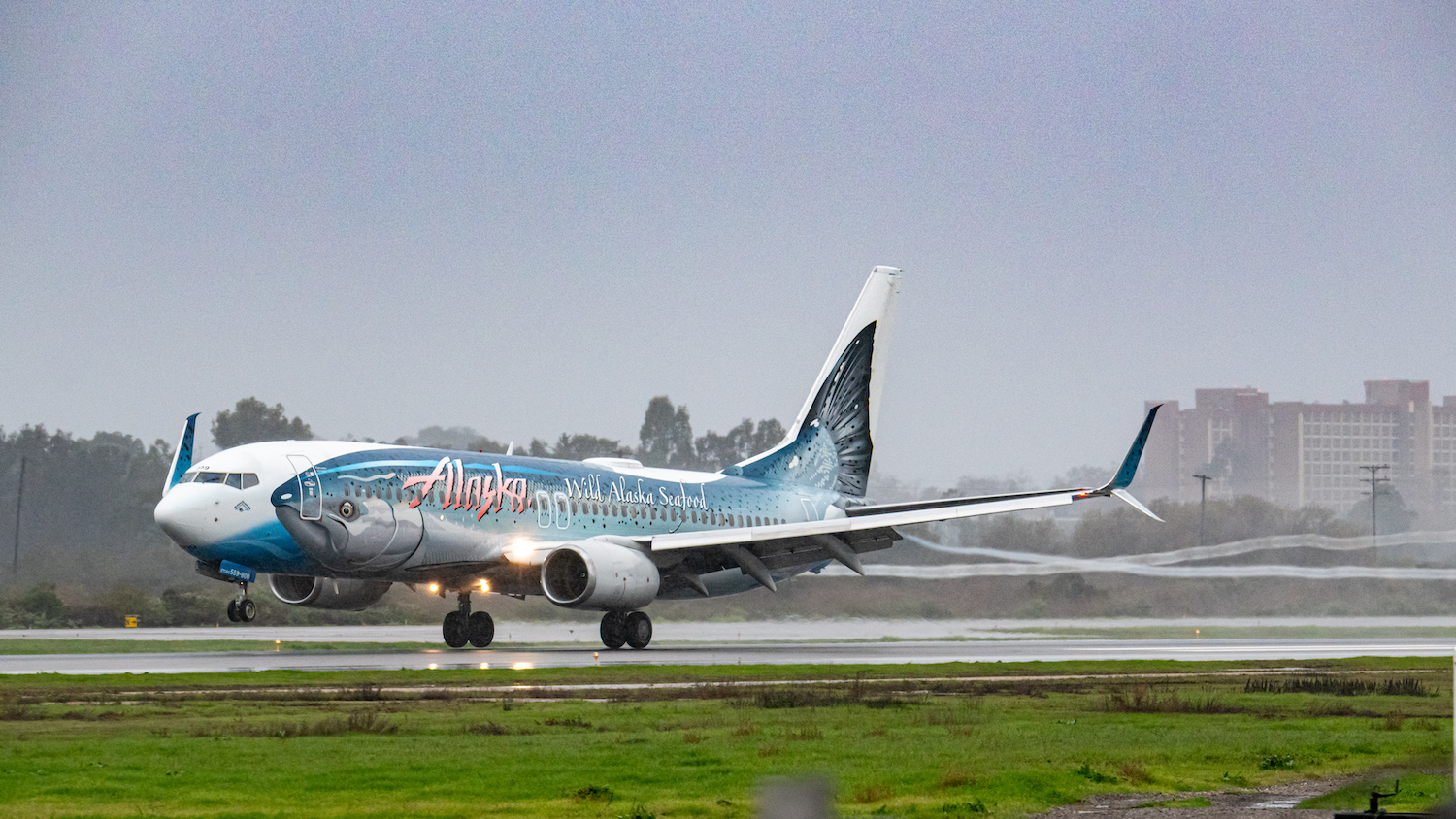 Alaska Airlines’ flying salmon is about to be extinct