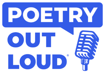 Poetry Out Loud Vertical Logo Blue