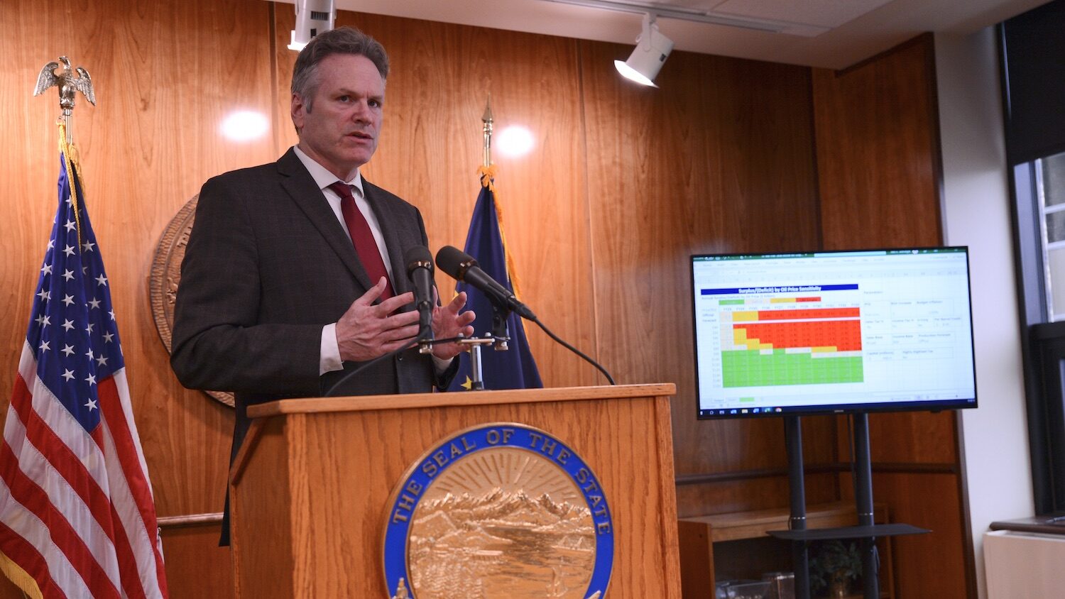 Long an opponent of tax hikes, Alaska Gov. Mike Dunleavy now believes ...