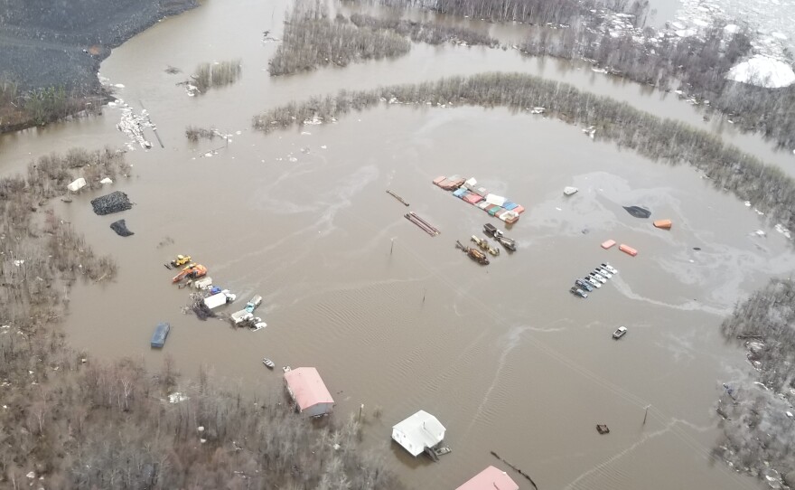 Flooding closes Glennallen schools as high water continues to inundate