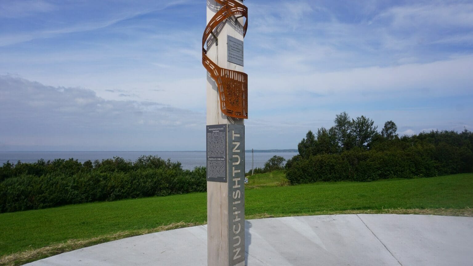 New Anchorage signpost explaining Dena'ina place name is part of broader movement - Vimarsana News