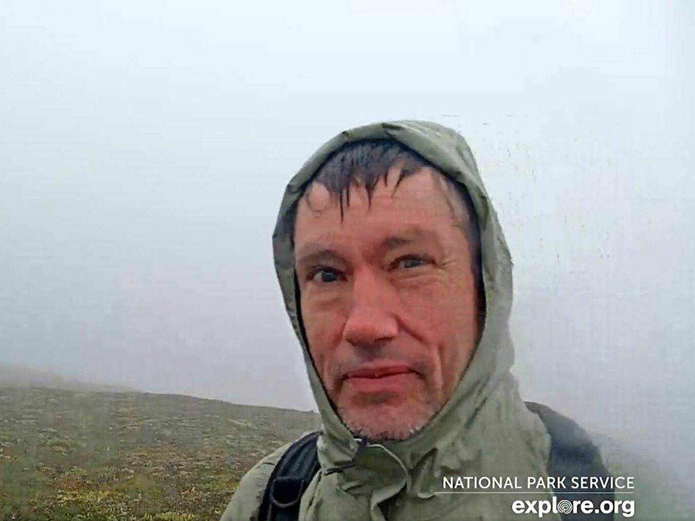 They logged on to watch the famous fat brown bears. They saved a hiker