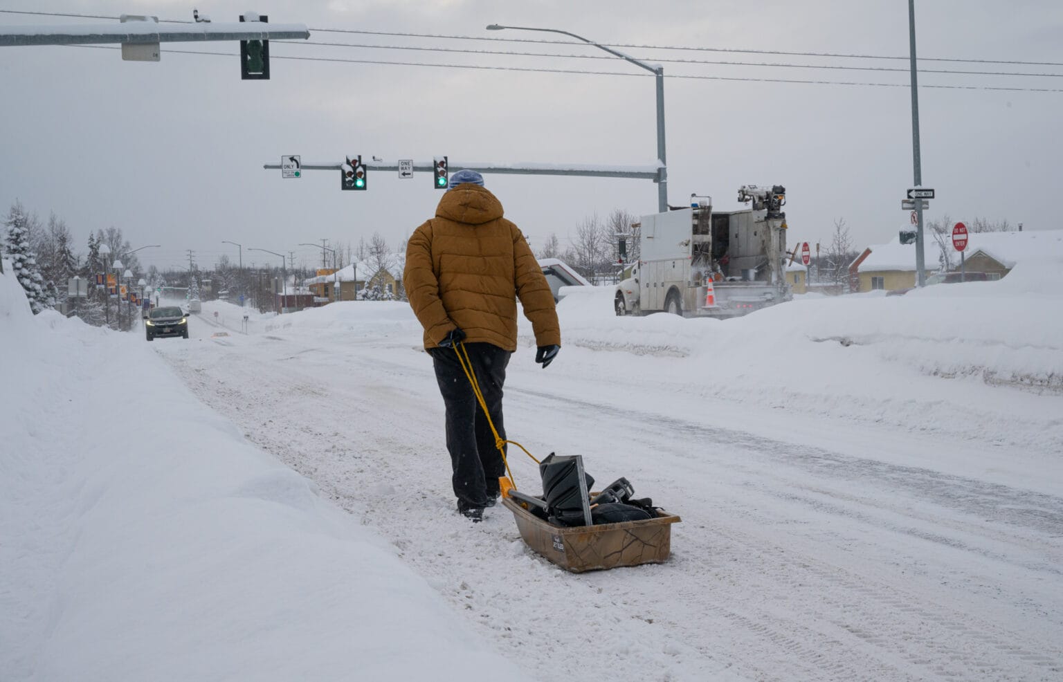 Alaskans see bitter cold, record-breaking snow and a winter defying El ...