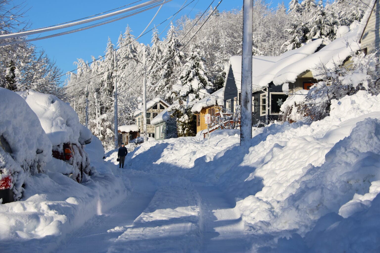 Juneau breaks record for snowiest January ever with more than 76 inches