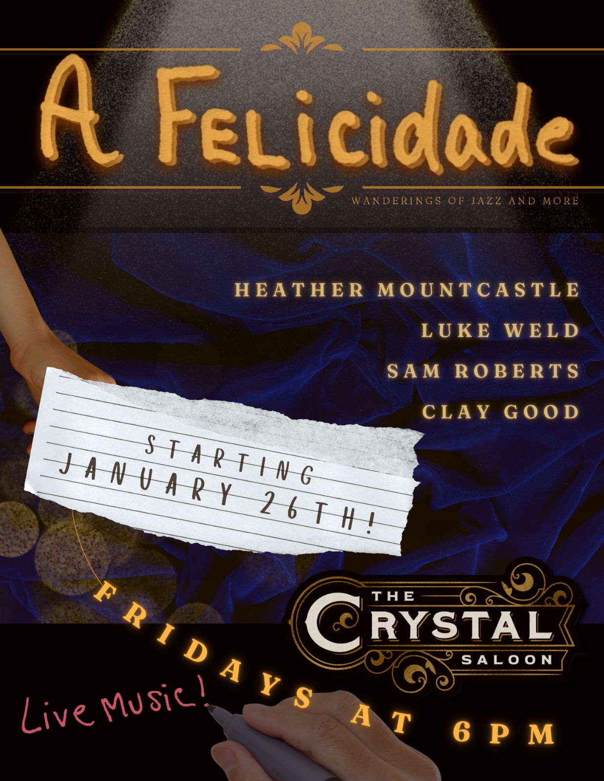 Juneau Afternoon A Felicidade Jazz Quartet plus an update on August