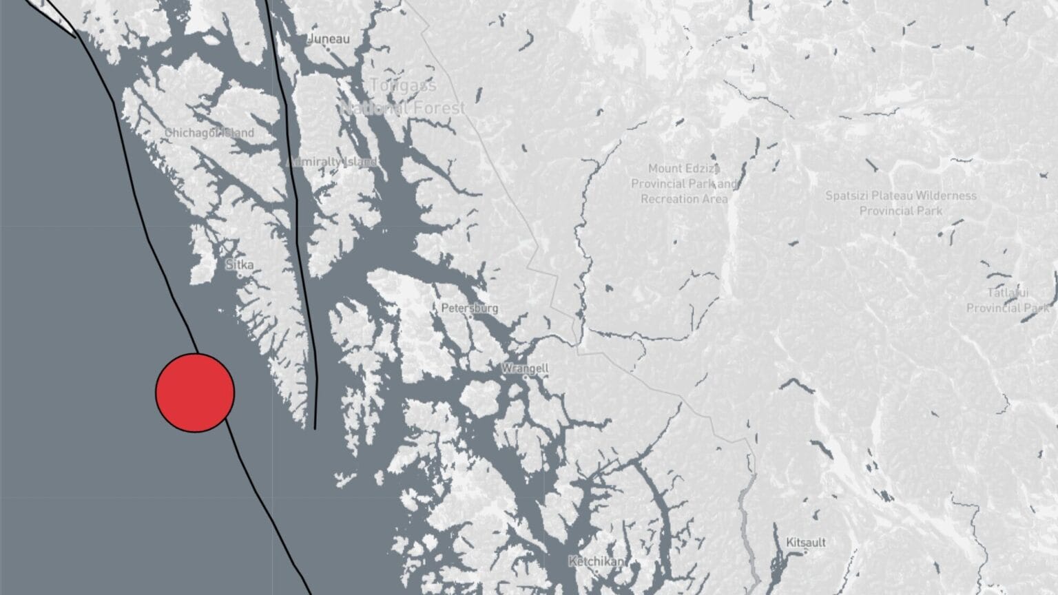 Offshore magnitude 5.9 earthquake rattles Southeast Alaska