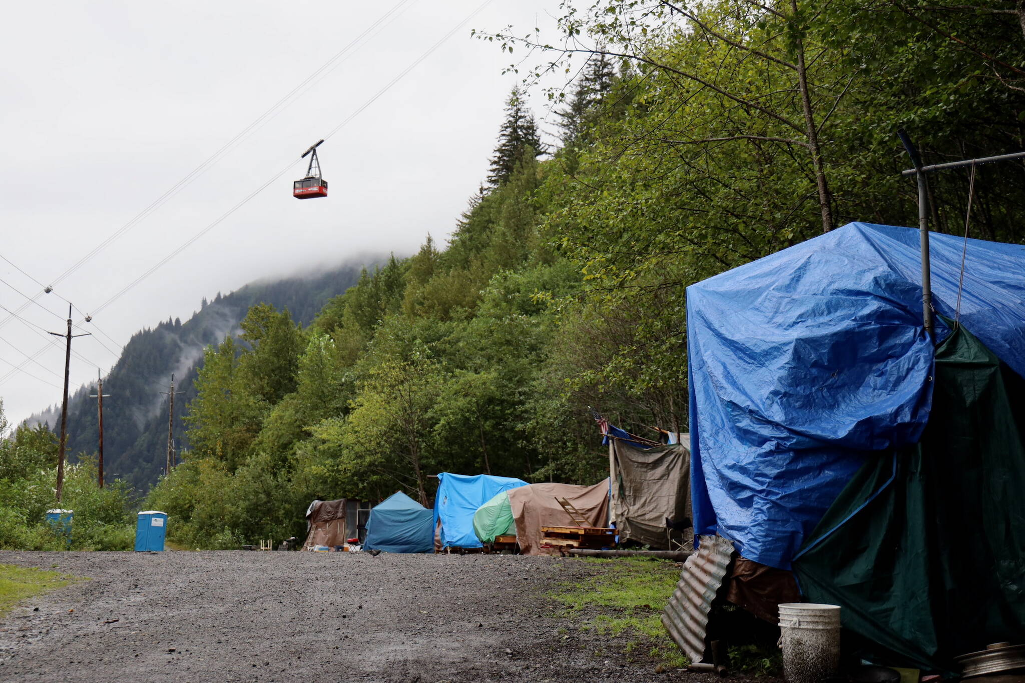 Juneau may relocate its city-run campground after influx of illegal