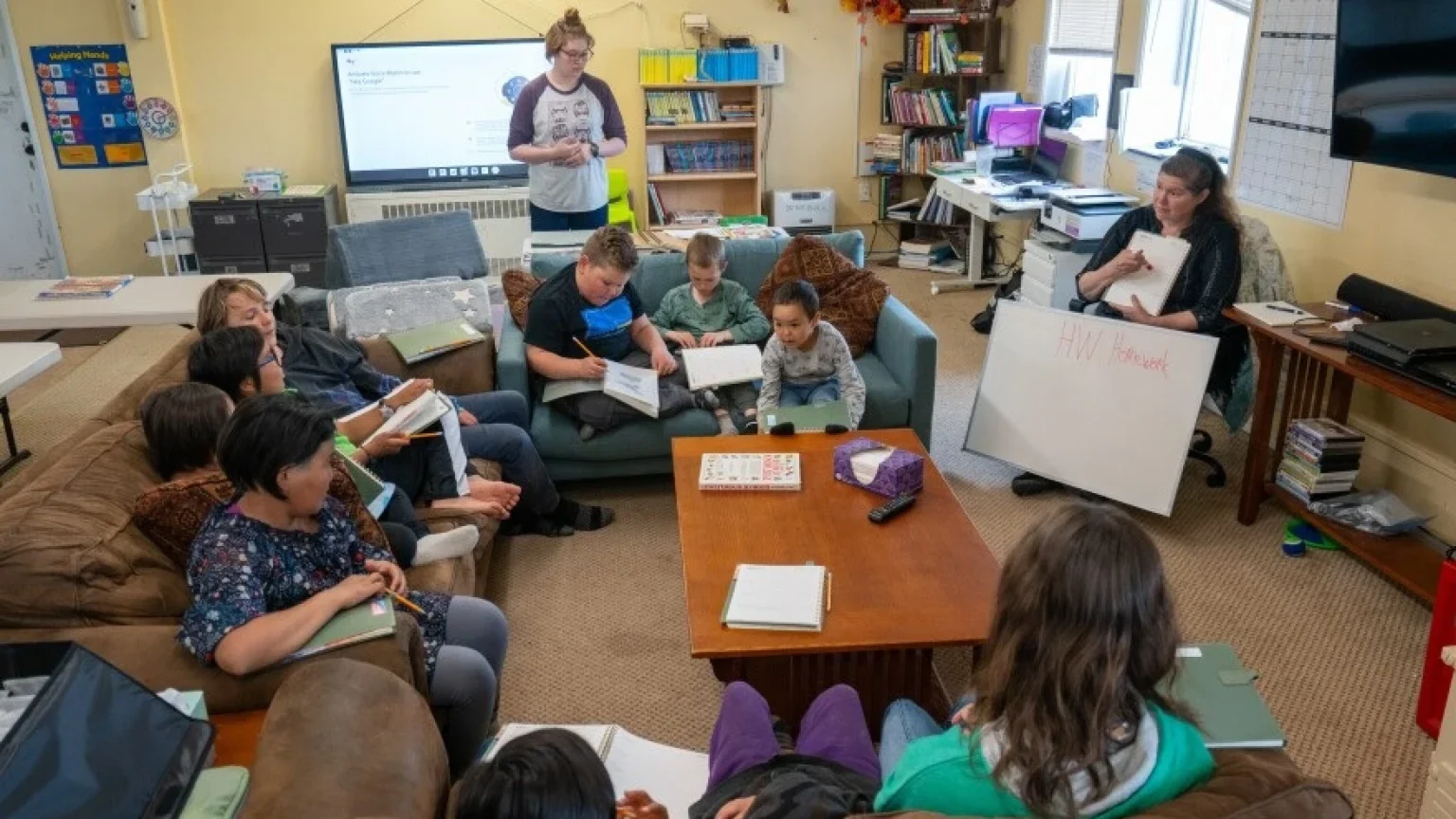 As Alaska schools close, one Aleutian village bucks the trend