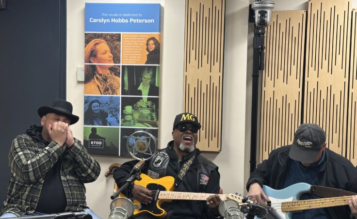 Memphis Gold plays live during Juneau Afternoon on May 9, 2025. (Bostin Christopher/KTOO)