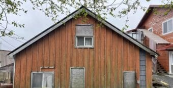 The Kaxátjaa Hít, or Shattering Herring House in Sitka.