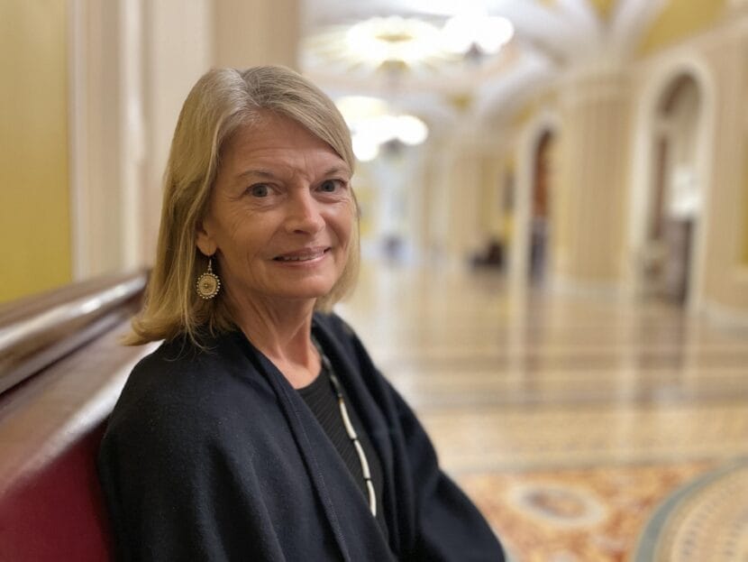 a woman in the u.s. capitol