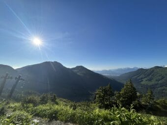 The sun shines on Eaglecrest Ski Area in Juneau. (Photo by Clarise Larson/KTOO)