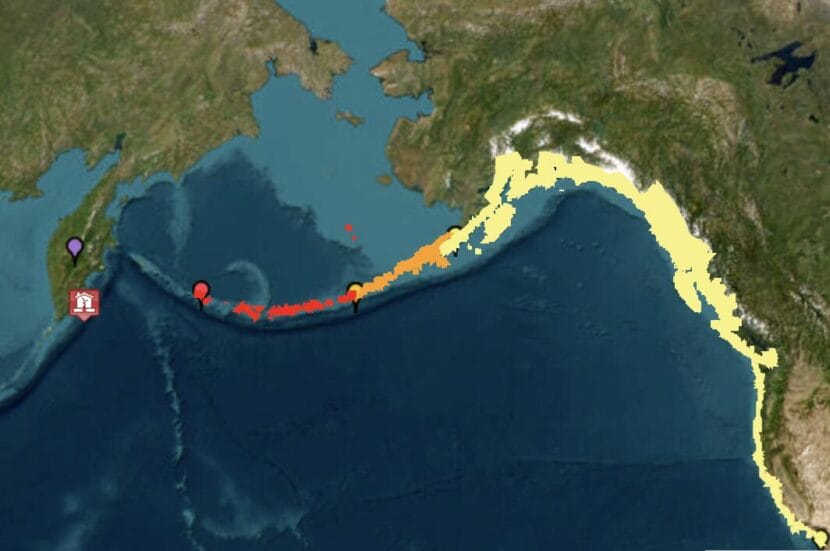 Tsunami map bay area