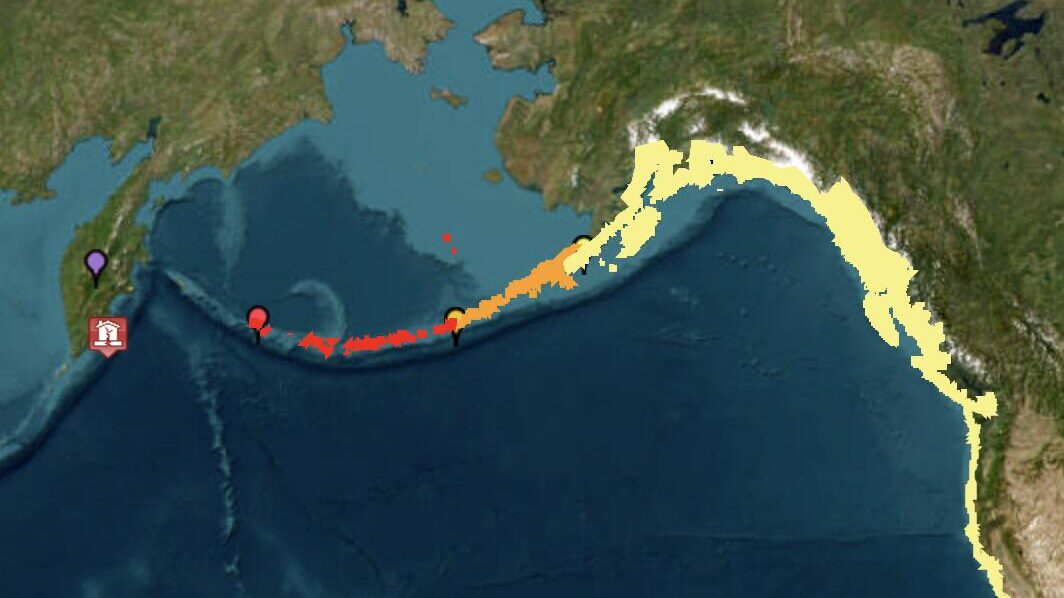 M8.7 earthquake in Russia prompts tsunami warning for western Aleuti...
