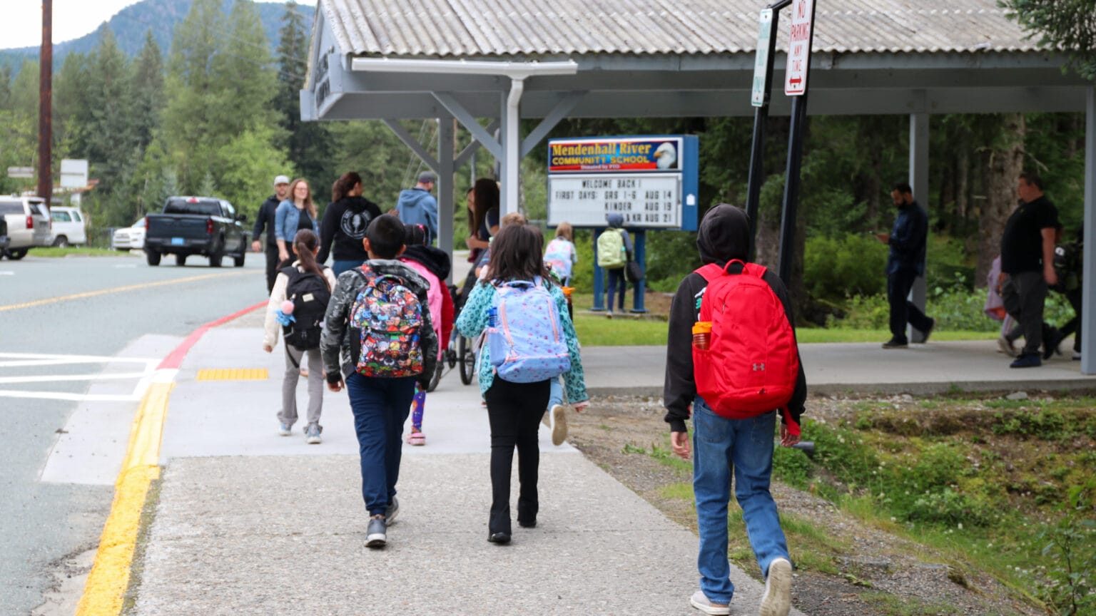 Juneau students head back to school after brief flood delay