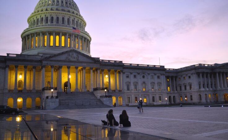 The East Plaza of the U.S. Capitol. (Liz Ruskin/Alaska Public Media)