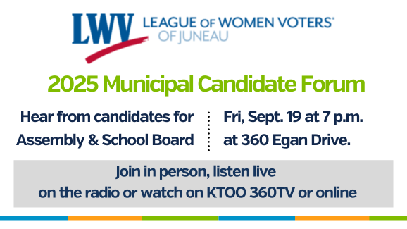2025 League of Women Voters of Juneau candidate forum